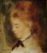 Pierre-Auguste Renoir Retrato de mujer Sweden oil painting artist